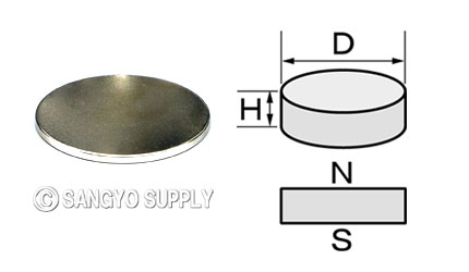 ネオジウム磁石φ30×1.5