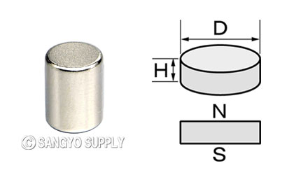ネオジウム磁石φ6×9