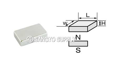 ネオジウム磁石20×12×5