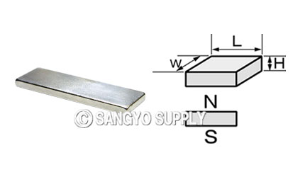 ネオジウム磁石 30×10×2