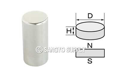 ネオジウム磁石φ10×20