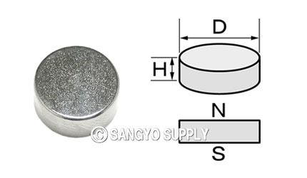 ネオジウム磁石φ8×4