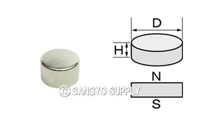 ネオジウム磁石φ10×6