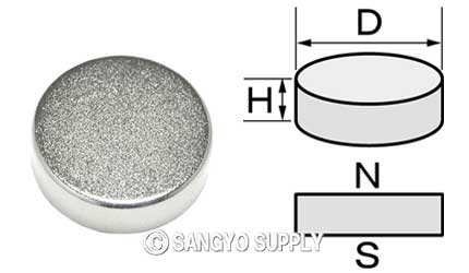 ネオジウム磁石φ15×5
