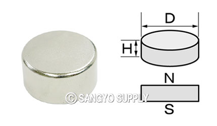 ネオジウム磁石φ19×10