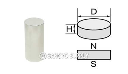 ネオジウム磁石φ19×40
