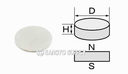 ネオジウム磁石φ20×1