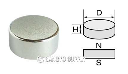 ネオジウム磁石φ22×10