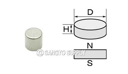 ネオジウム磁石φ2×2.5