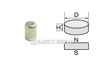 ネオジウム磁石φ2×3.5