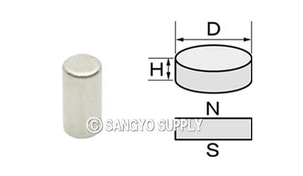 ネオジウム磁石φ2×4
