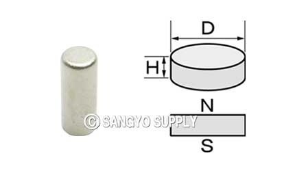 ネオジウム磁石φ2×5