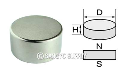 ネオジウム磁石φ30×15