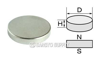 ネオジウム磁石φ30×5