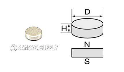 ネオジウム磁石φ3.5×1