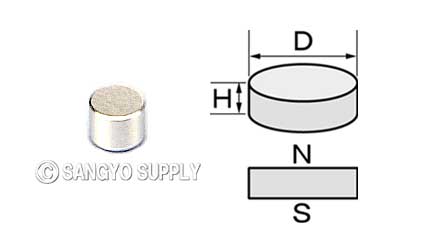 ネオジウム磁石φ5.5×2.5