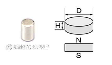 ネオジウム磁石φ5.5×4