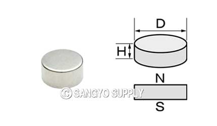 ネオジウム磁石φ7×3.5