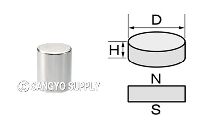 ネオジウム磁石φ8×10 
