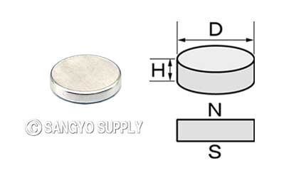 ネオジウム磁石φ8.5×1.5