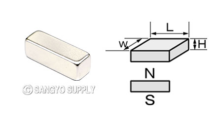 ネオジウム磁石 30×10×10