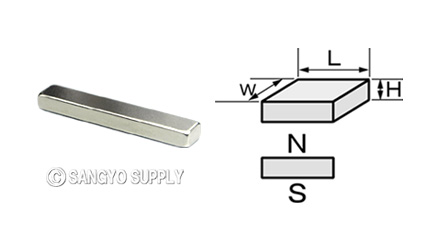 ネオジウム磁石 30×5×3