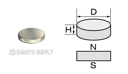 ネオジウム磁石φ10×1.2