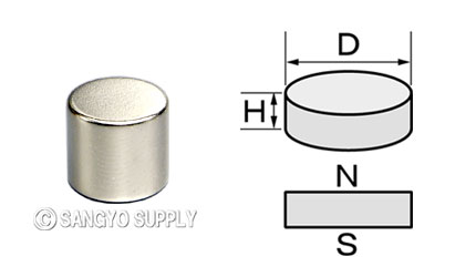 ネオジウム磁石φ10×9