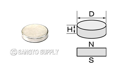 ネオジウム磁石φ10.5×2
