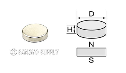 ネオジウム磁石φ10.5×2.5