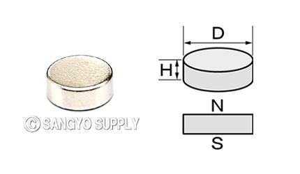 ネオジウム磁石φ10.5×4