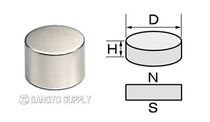 ネオジウム磁石φ22×15