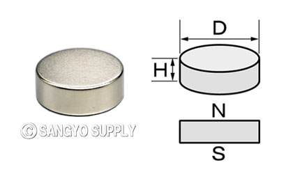 ネオジウム磁石φ22×8