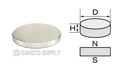 ネオジウム磁石φ40×5
