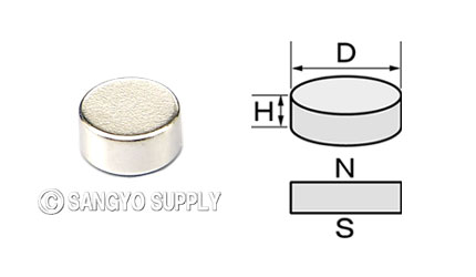 ネオジウム磁石φ8.5×4