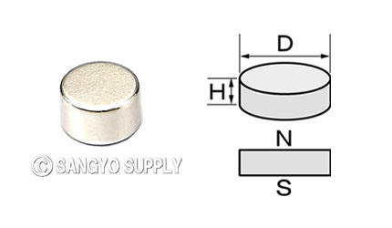 ネオジウム磁石φ8.5×5