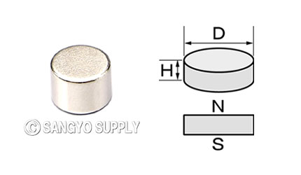 ネオジウム磁石φ8.5×6