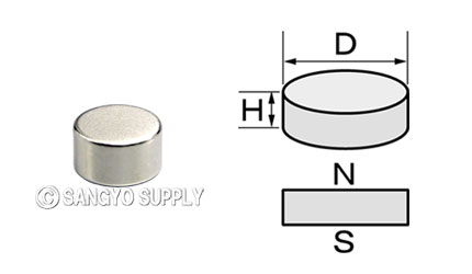 ネオジウム磁石φ9×5