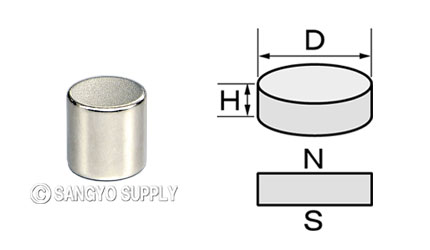 ネオジウム磁石φ8×9 