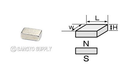 ネオジウム磁石3×2×1